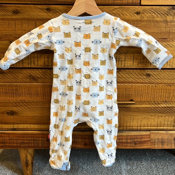 Magnetic Me Baby One Piece - Blue and Yellow - Picture 4 of 4